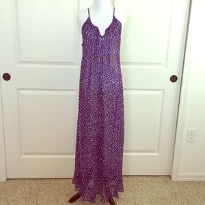 Oscar de la Renta Pink Label Maxi Dress Coverup
